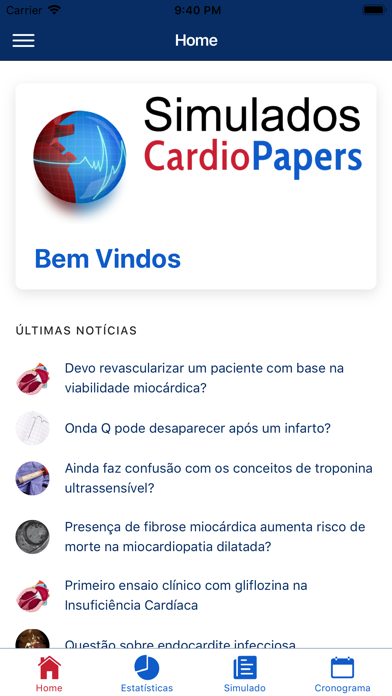 Screenshot #2 pour Cardiopapers Simulados
