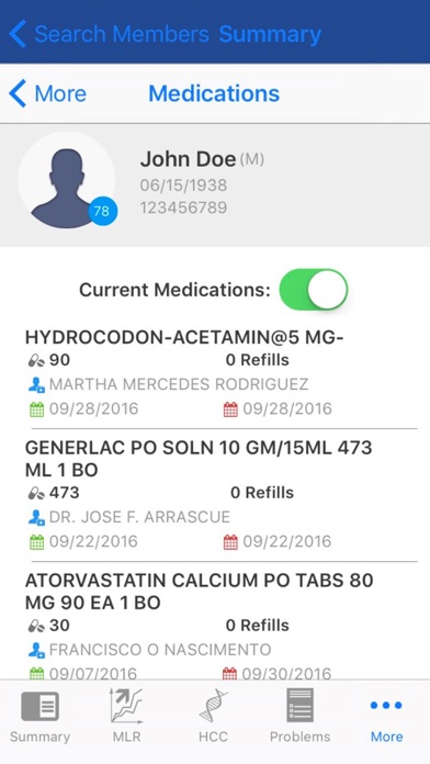 Syncrasy HealthBook Screenshot