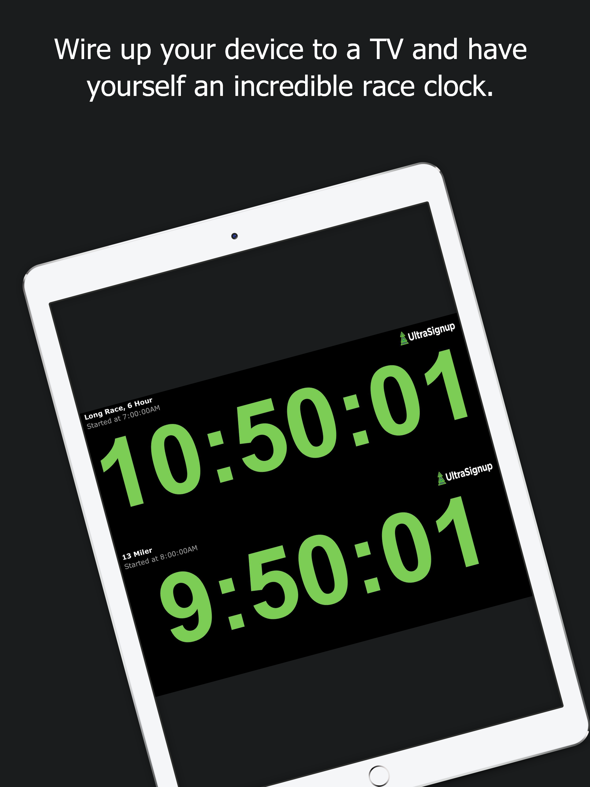 UltraSignup - Race Timer