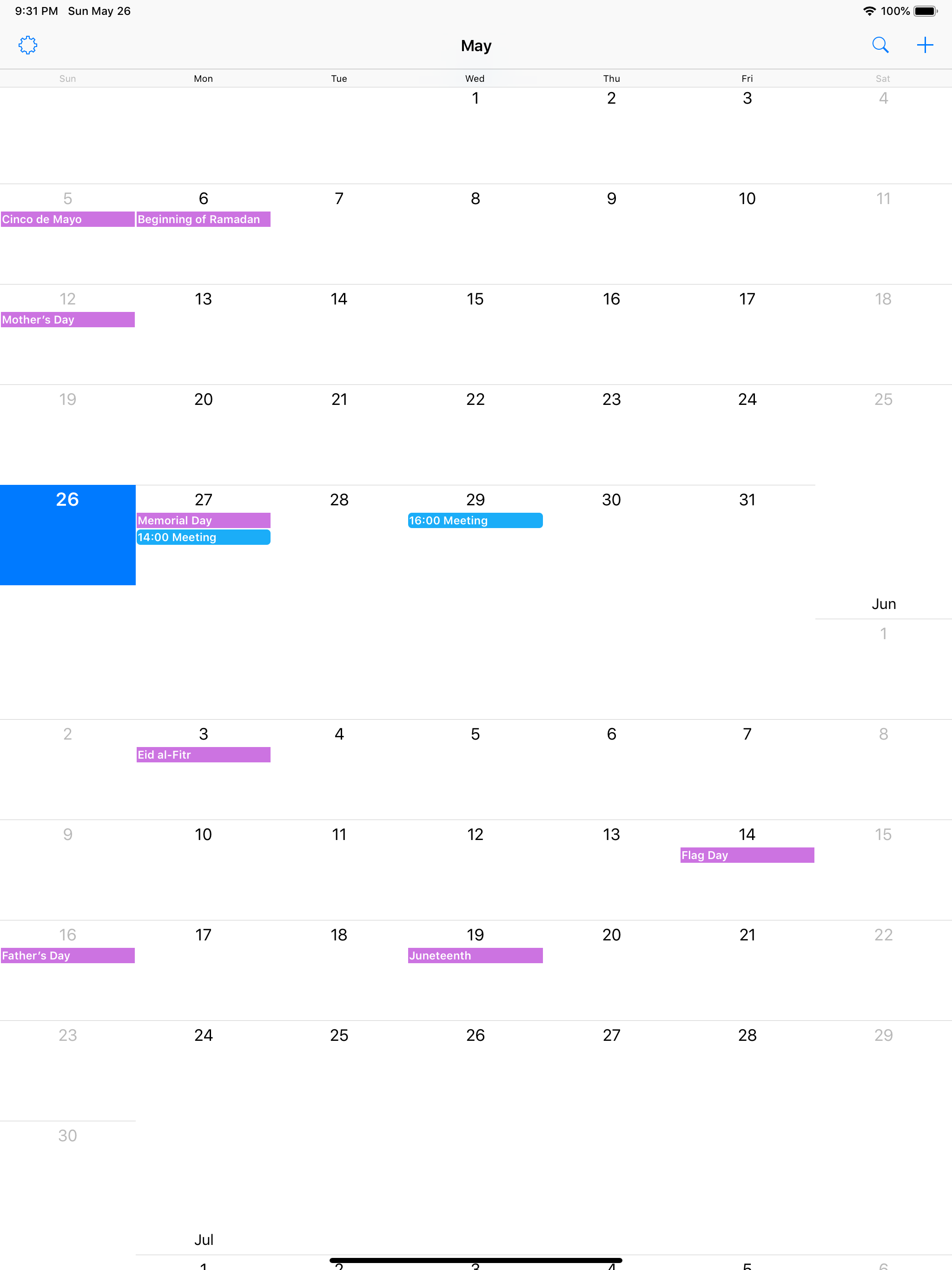 CalendarBook