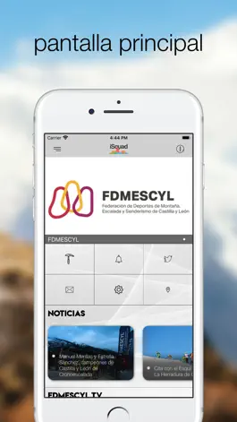 Game screenshot iSquad Montañismo apk