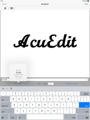 AcuEdit screenshot 4
