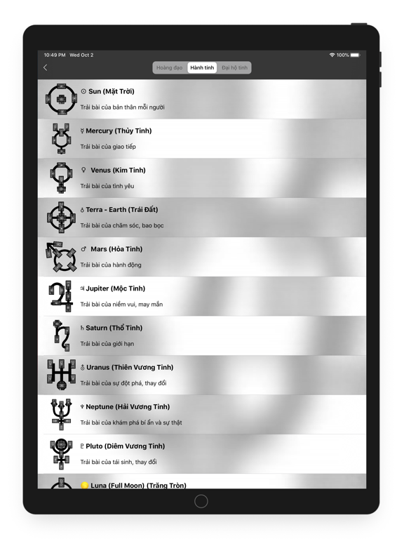 Tarot Codex iPad screenshot 9 - Book app