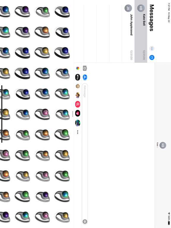 Screenshot #4 pour Mood Dings | 90's Mood Sticker