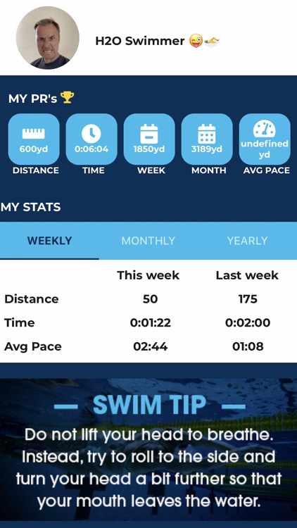 My Swim Tracker