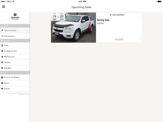 Screenshot #4 pour Mainland Auctions