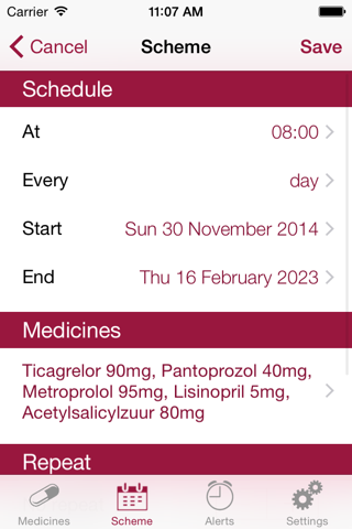 MedicineAlert screenshot 3