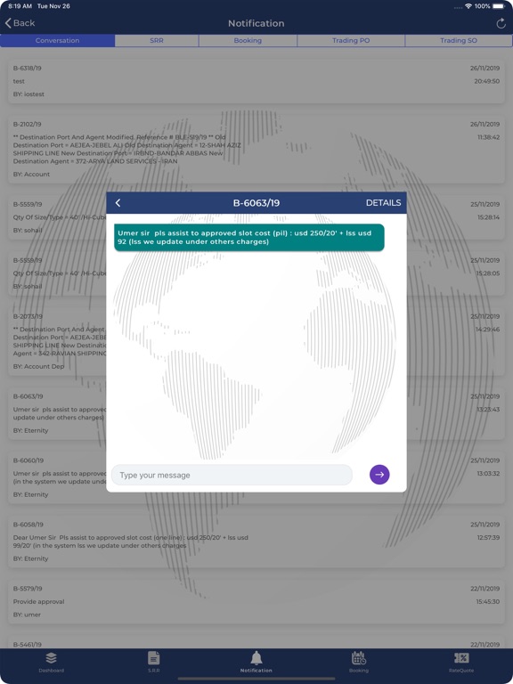 App screenshot