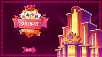 Spider Solitaire - A Card Game iPhone screenshot