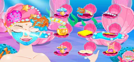 Mermaid Games, Dressing & Hair