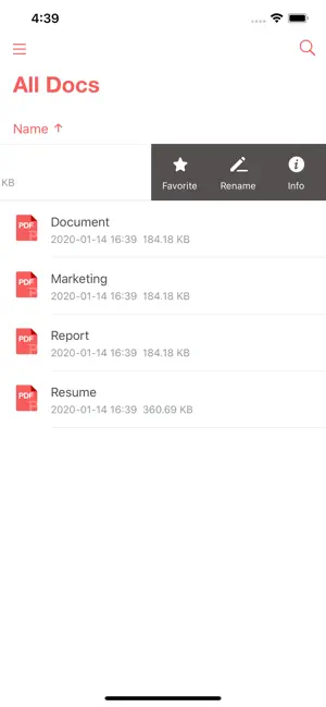 Captura 5 Polaris PDF Viewer iphone