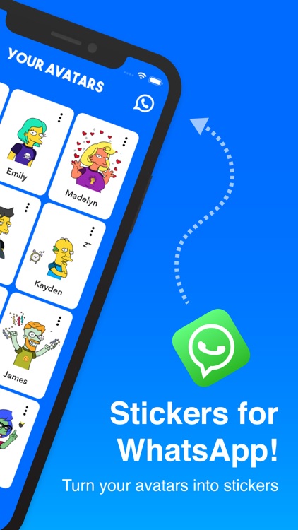 Yellow Avatar Face Maker