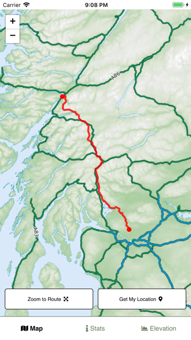 Screenshot #1 pour West Highland Way Map