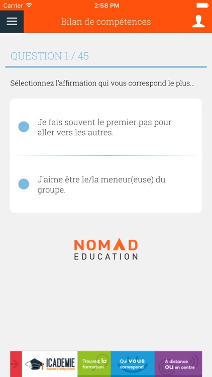 Bilan de compétences