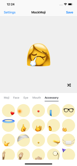 ‎MockMoji:Custom Emoji &Kaomoji Capture d'écran