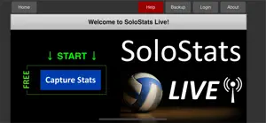 SoloStats Live Volleyball screenshot #1 for iPhone