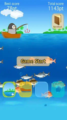 Game screenshot Fishing Game by Penguin + mod apk