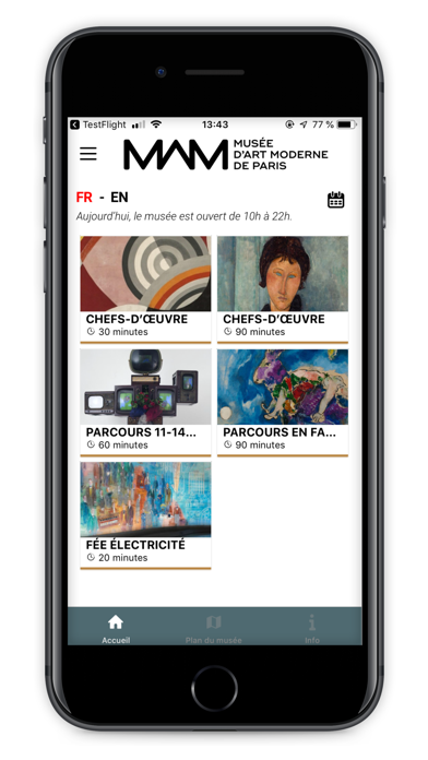 Screenshot #1 pour Musée d'Art moderne de Paris