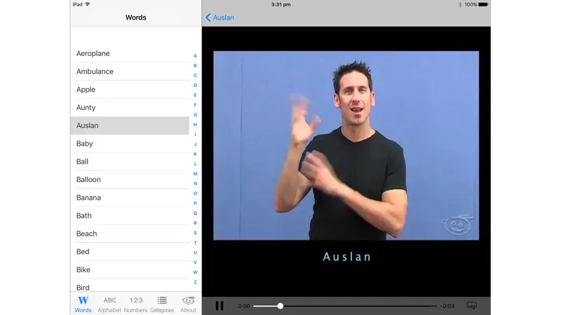 Auslan Tutor screenshot 4 of 4