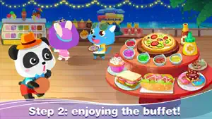 Baby Panda Vacation - BabyBus screenshot 2