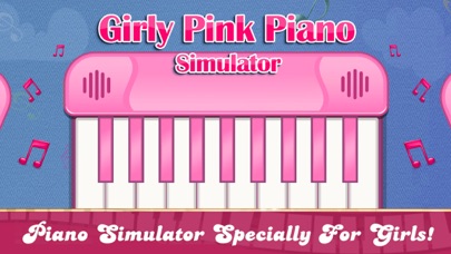 Girly Pink Piano Simulatorのおすすめ画像1