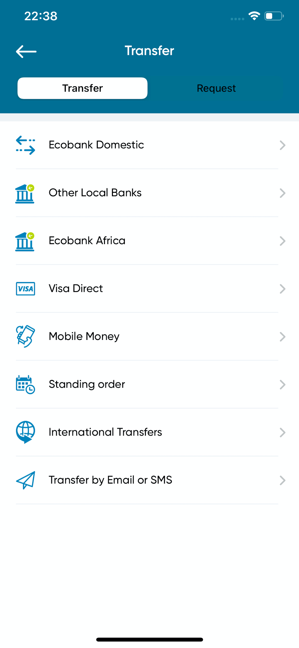 Ecobank Mobile App screenshot 3