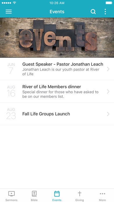 River of Life Oroville App Screenshot