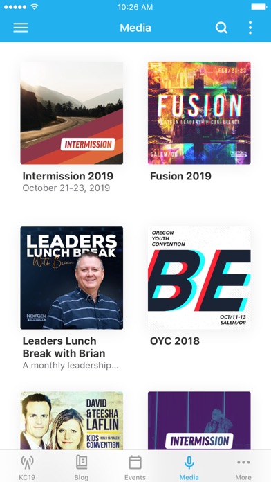 Oregon Ministry Network Screenshot