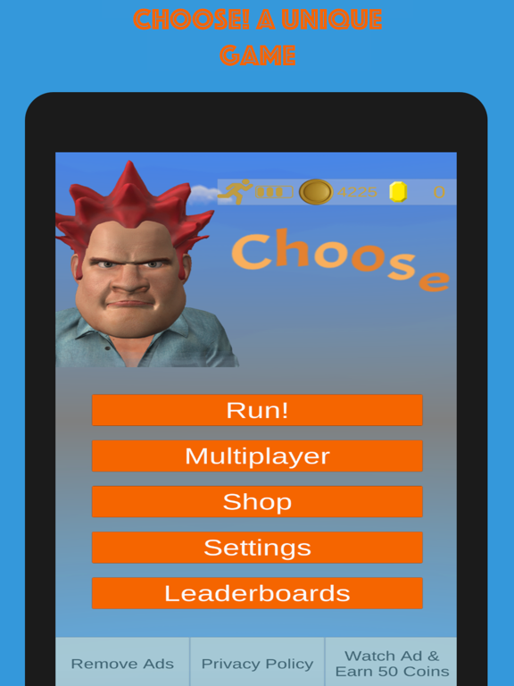 Screenshot #4 pour Choose: 3D Running Trivia