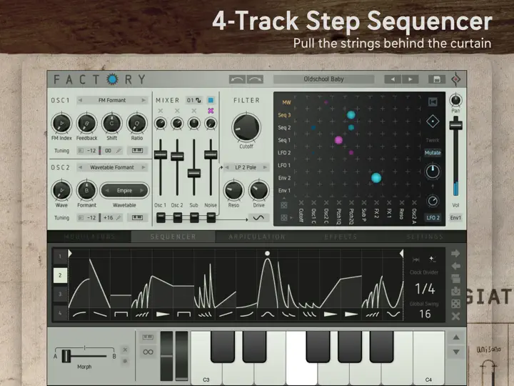 Factory - Modular Synthesizer iPhone Ekran Görüntüsü 4