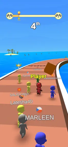 Game screenshot Bouncy Race 3D apk