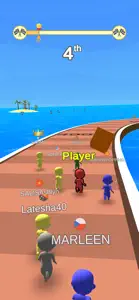 Bouncy Race 3D screenshot #2 for iPhone