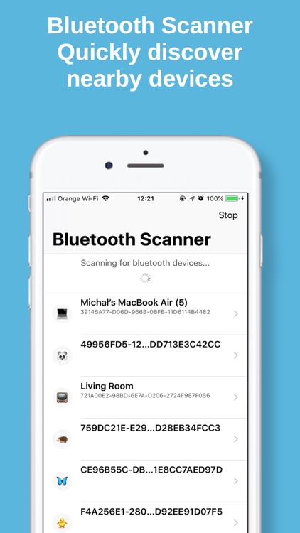 Blue - Bluetooth & developers