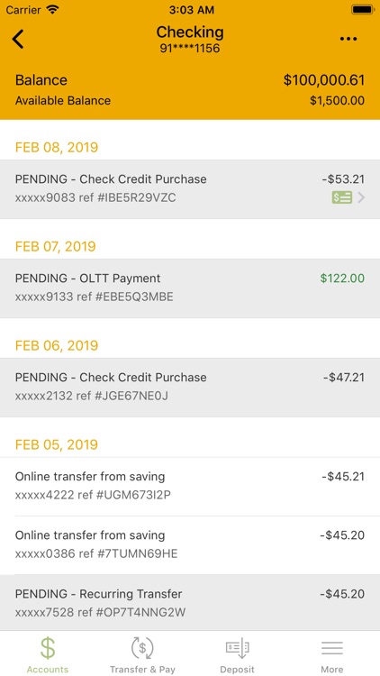 Tri Counties Bank Mobile screenshot-3
