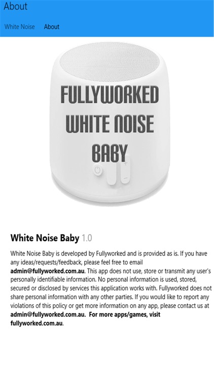 White Noise Baby