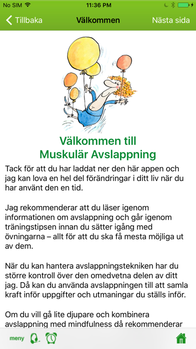 Muskulär Avslappning Screenshot