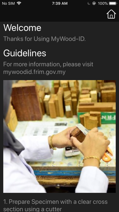 App screenshot