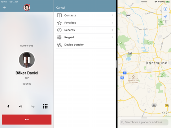 Swyx Mobile 2019 iPad app afbeelding 6