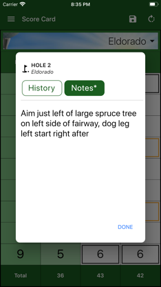 EasyScore Golf Scorecard screenshot 6