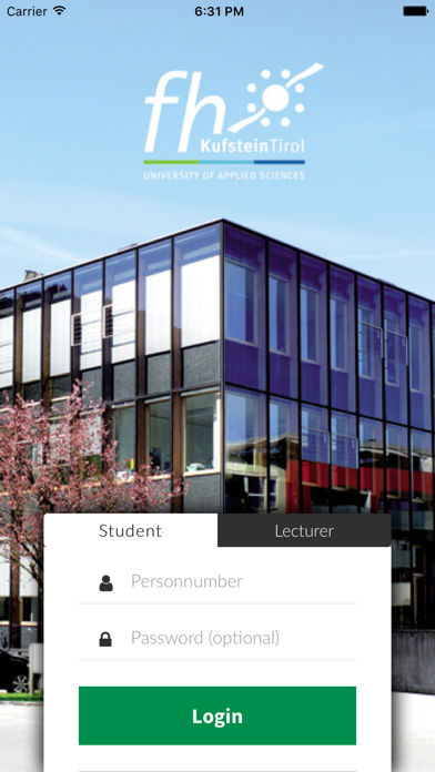 Screenshot #1 pour FH Kufstein App