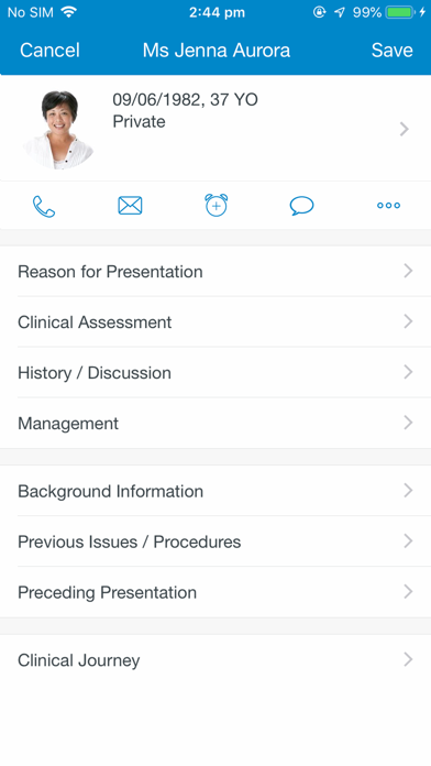 Clinic to Cloud Screenshot