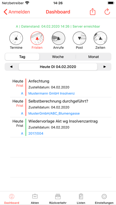 App screenshot