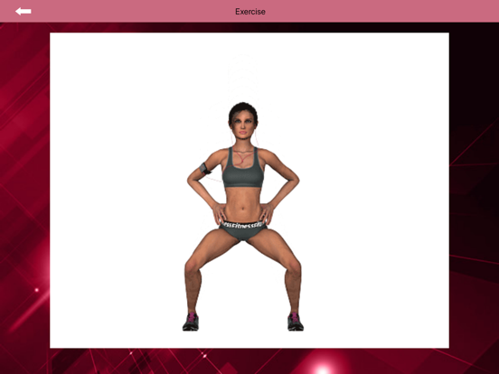 Buttocks Workout - Squat Bot iPad screenshot 5 - Health & Fitness app