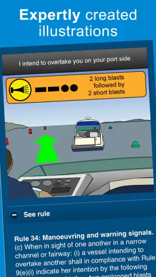Captura de pantalla de ColRegs: Rules Of The Road en iPhone 3