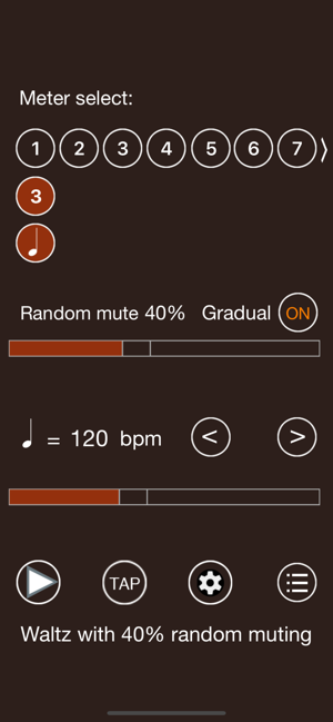 ‎Time Guru Metronome Screenshot