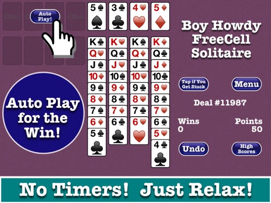 Screenshot #5 pour Totally FreeCell Solitaire!