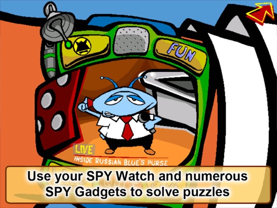 Spy Fox in Dry Cereal iPad app afbeelding 4