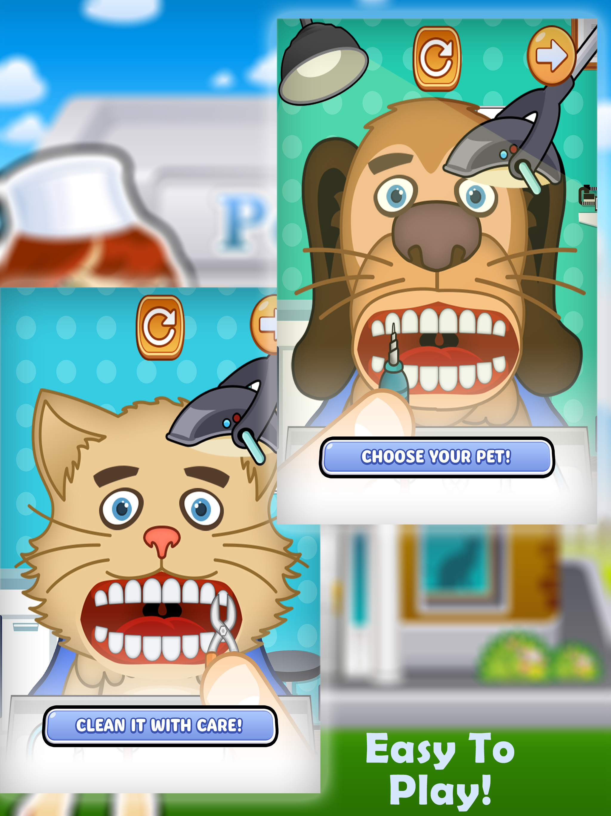 Pet Vet Celebrity Dentist Game screenshot 7