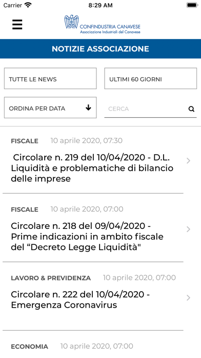 Screenshot #3 pour Confindustria Canavese