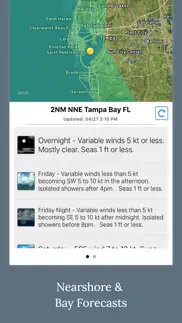 florida boating weather iphone screenshot 3